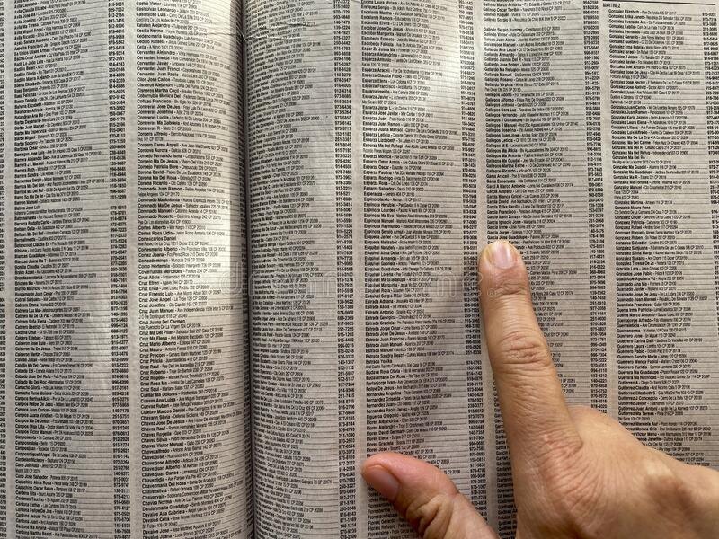 Telephone directory