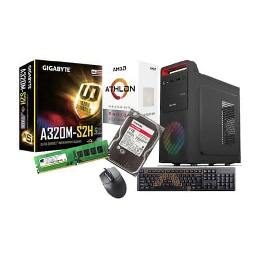 AMD Athlon 3000G Budget Desktop PC